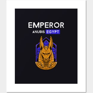 Emperor Anubis Egypt Posters and Art